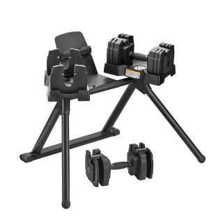Adjustable Dumbbell CFQS-8432 and rack